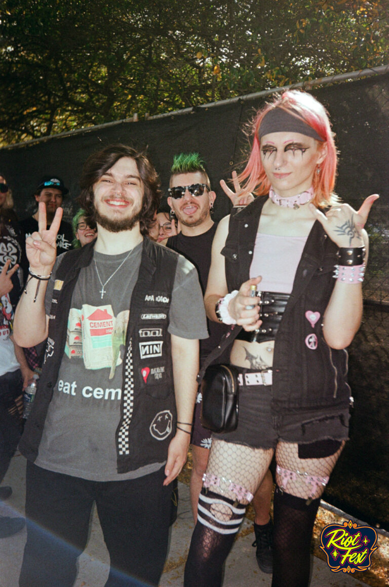 People of Riot Fest. Photo by Kate Russell