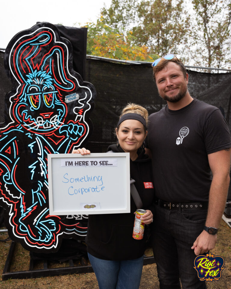 People of Riot Fest. Photo by Kate Russell