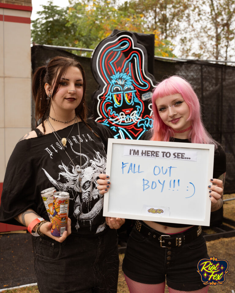 People of Riot Fest. Photo by Kate Russell