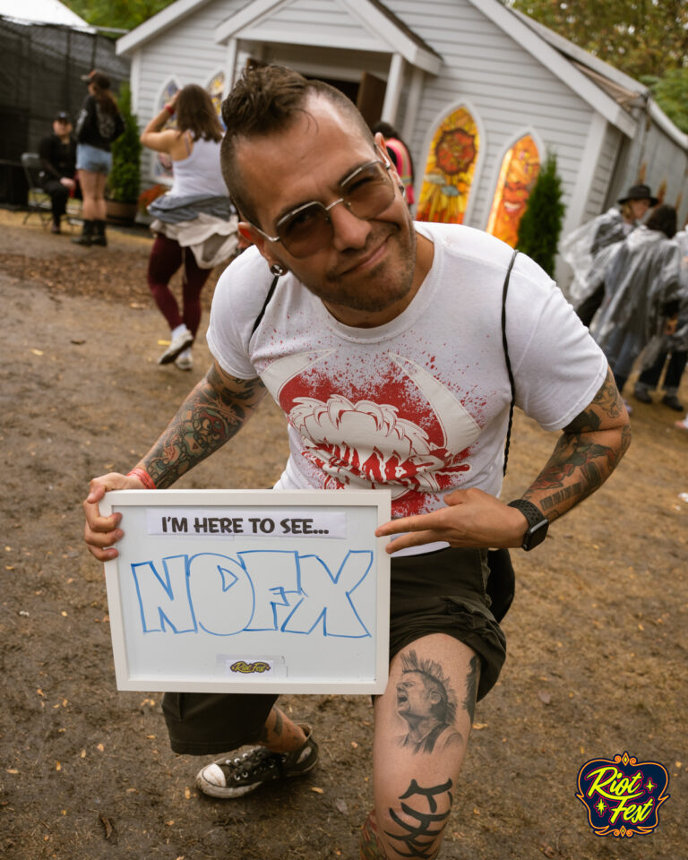 People of Riot Fest. Photo by Kate Russell