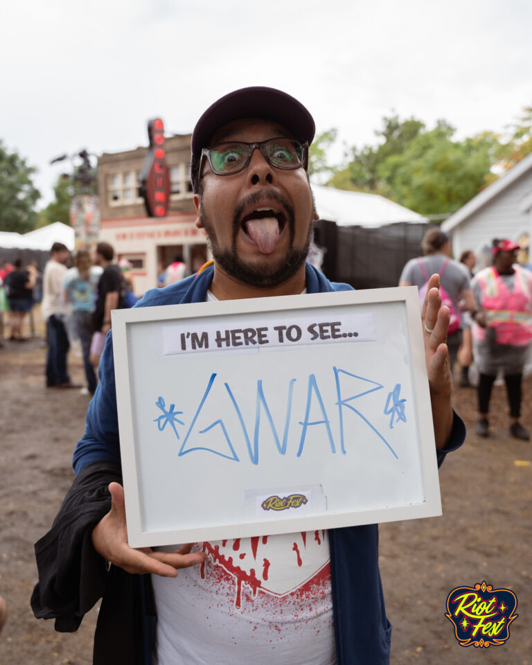 People of Riot Fest. Photo by Kate Russell