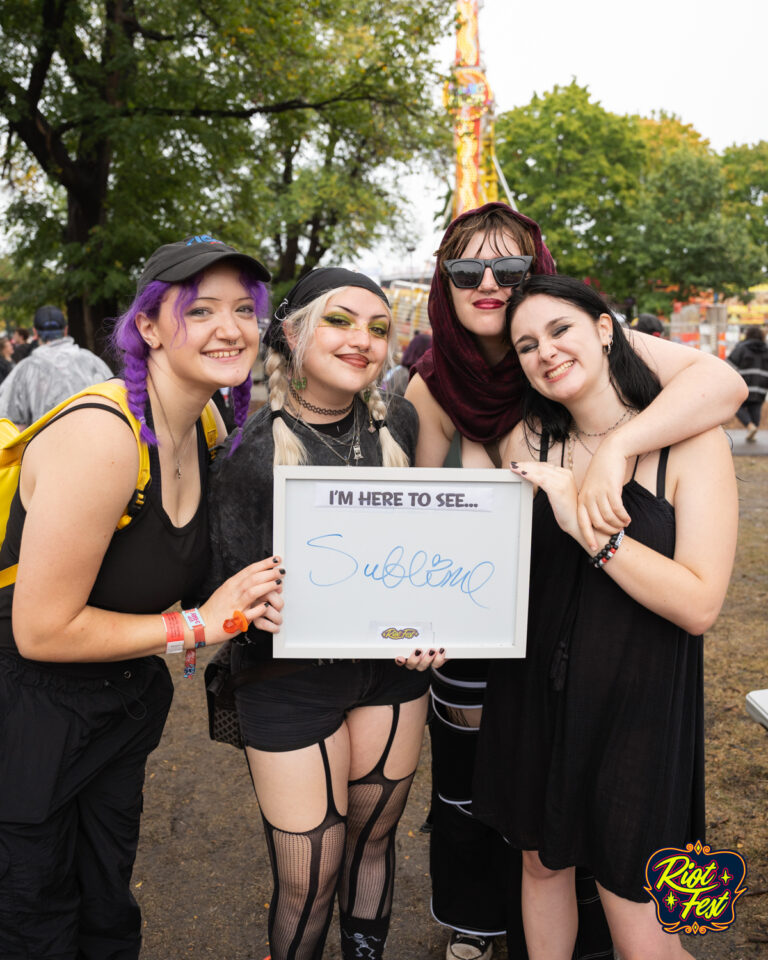 People of Riot Fest. Photo by Kate Russell