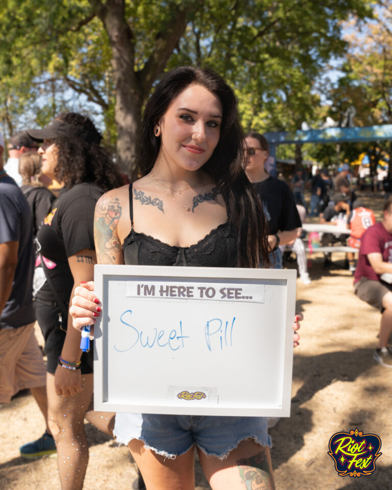 People of Riot Fest. Photo by Kate Russell