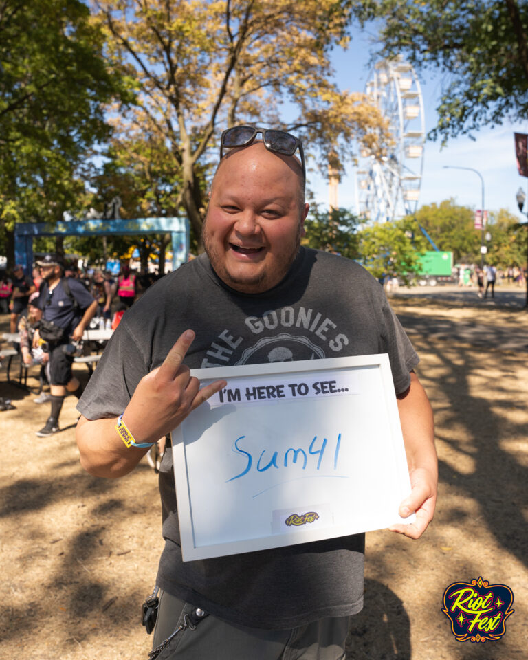 People of Riot Fest. Photo by Kate Russell