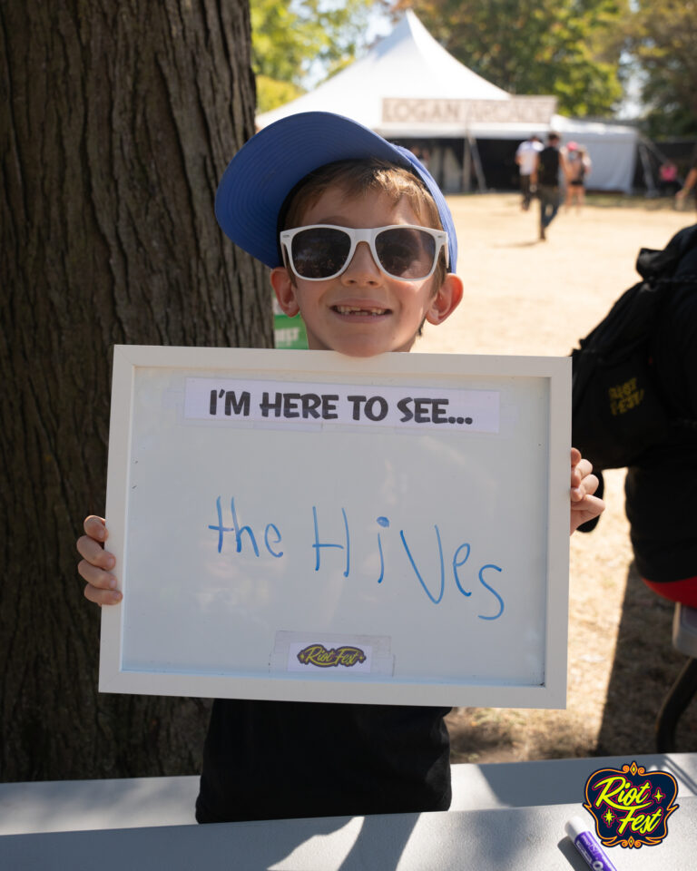 People of Riot Fest. Photo by Kate Russell