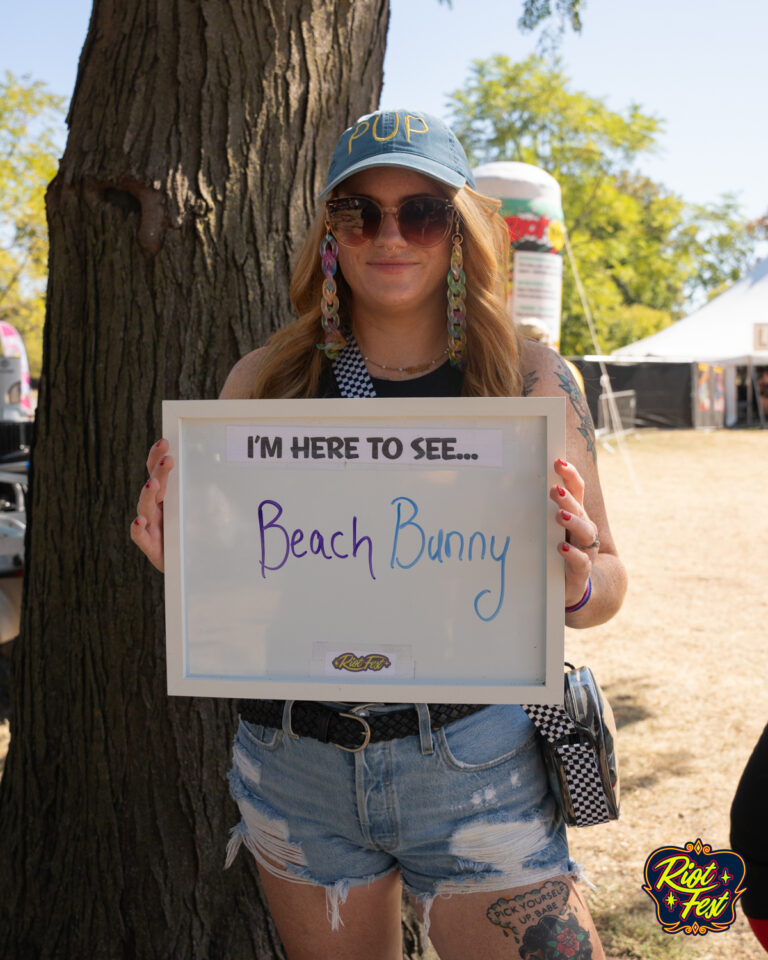 People of Riot Fest. Photo by Kate Russell