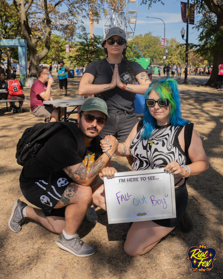 People of Riot Fest. Photo by Kate Russell