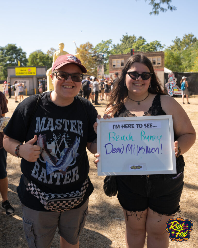 People of Riot Fest. Photo by Kate Russell