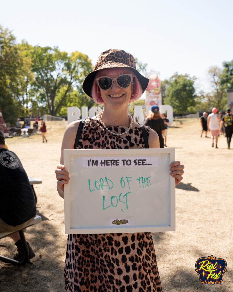 People of Riot Fest. Photo by Kate Russell