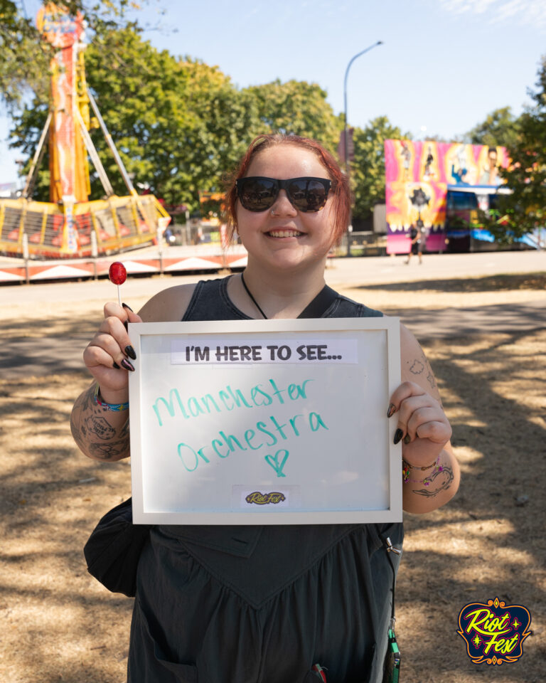 People of Riot Fest. Photo by Kate Russell