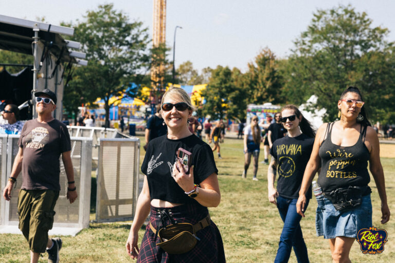 People of Riot Fest. Photo by Aldo Martinez.