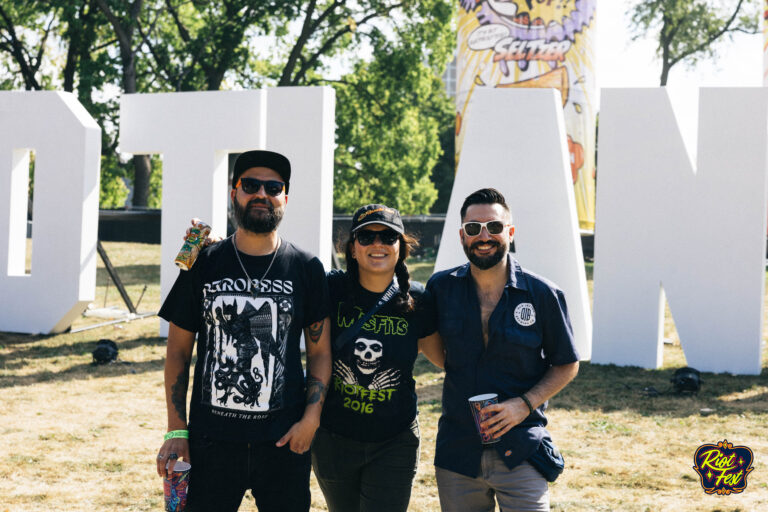 People of Riot Fest. Photo by Aldo Martinez.