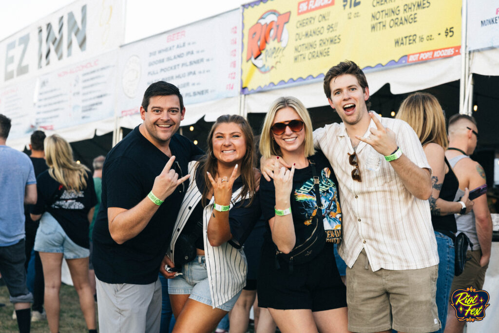 People of Riot Fest. Photo by Aldo Martinez.