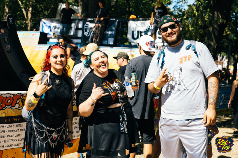 People of Riot Fest. Photo by Aldo Martinez.