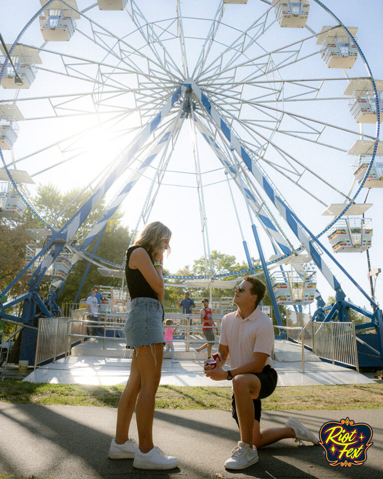 People of Riot Fest. Photo by Kate Russell