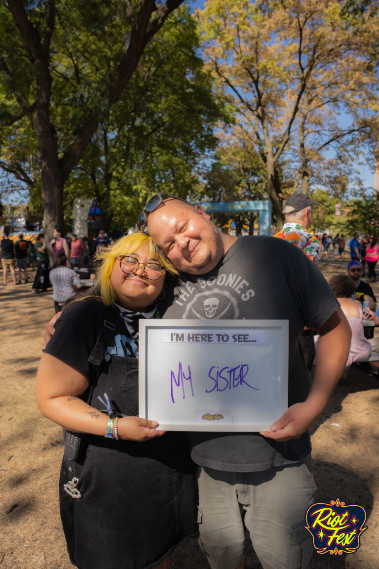 People of Riot Fest. Photo by Kate Russell