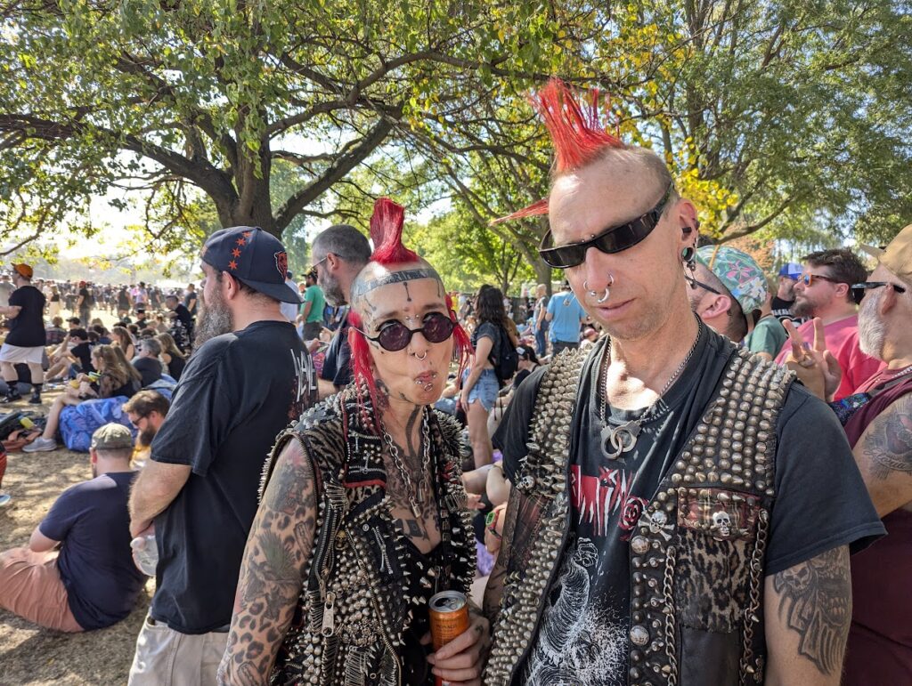 Mohawks of Riot Fest 2024