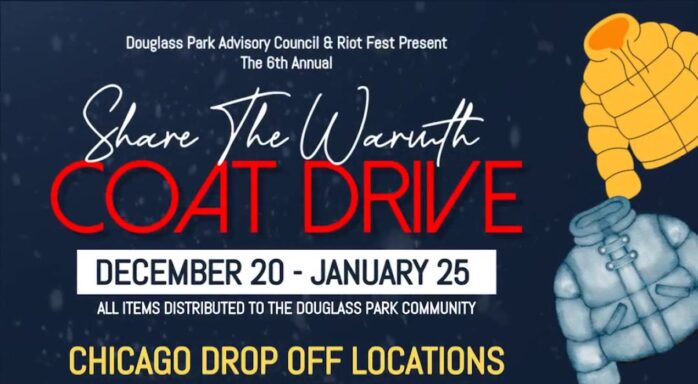 Share The Warmth, Donate A Coat: 6th Annual Douglass Park Coat Drive