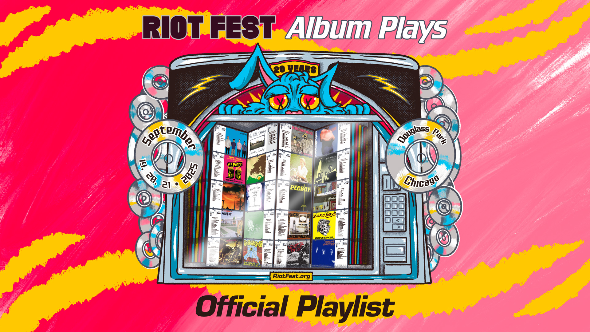 Riot Fest 2025 Official Album Plays Playlist