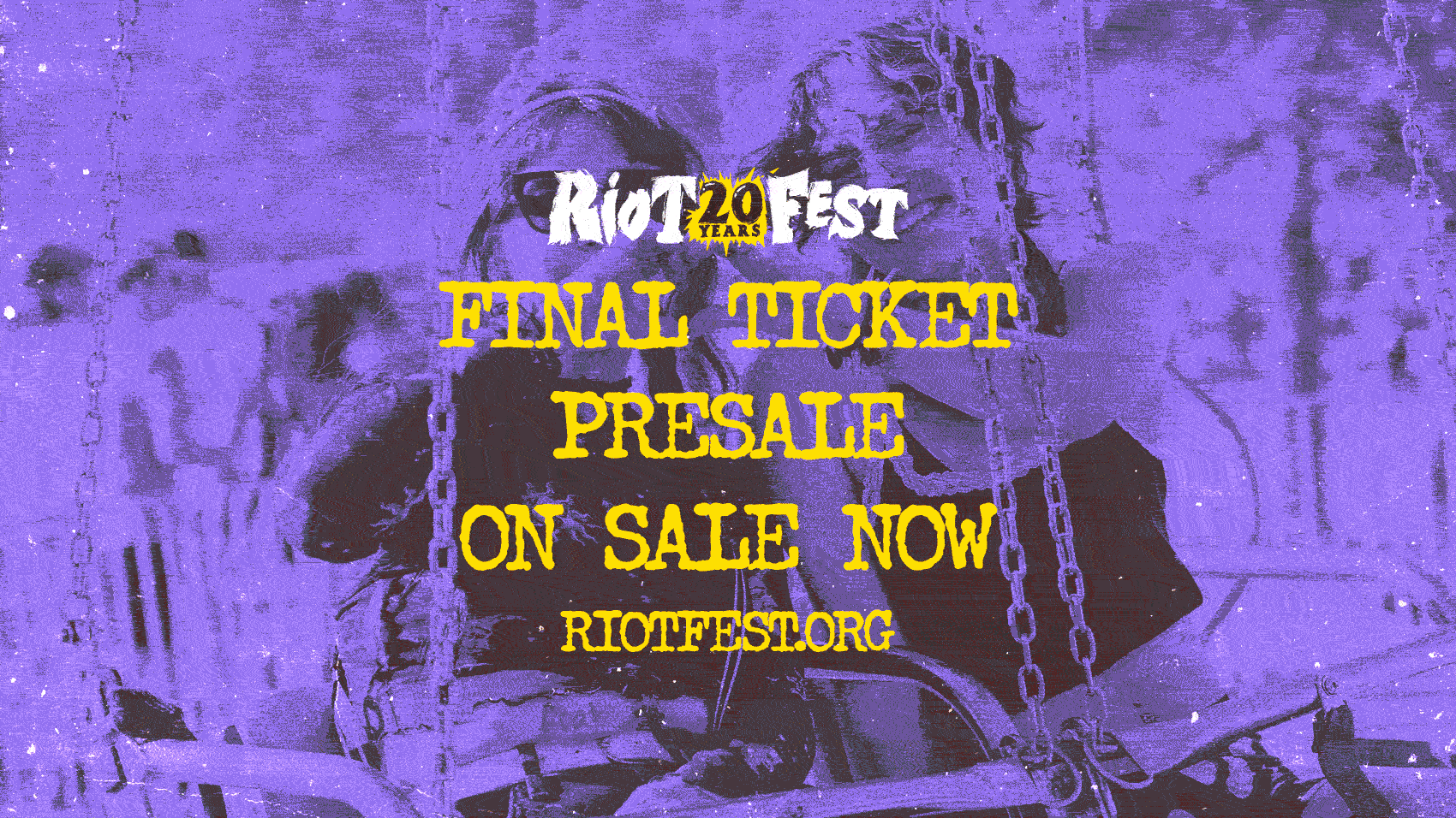 Riot Fest 20th Anniversary Lineup Announce on April 23 + Limited Final Presale ON SALE NOW
