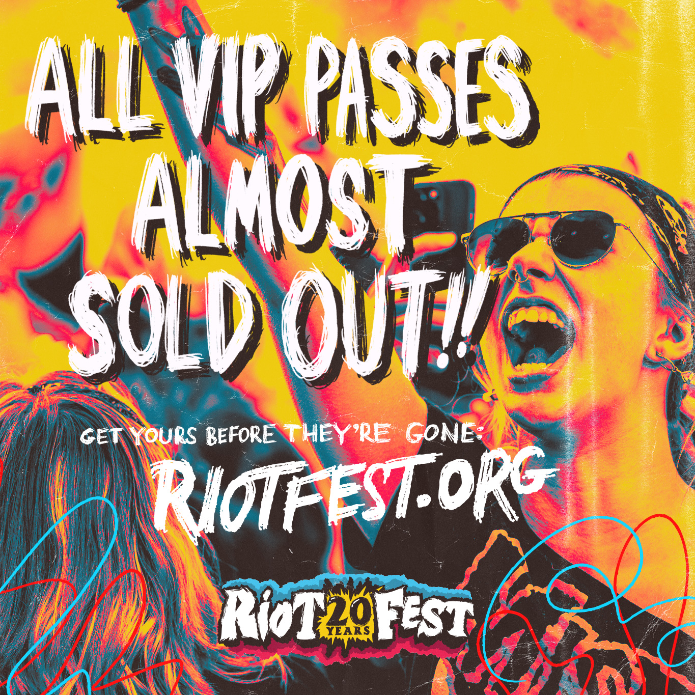 All VIP Passes Almost Sold Out