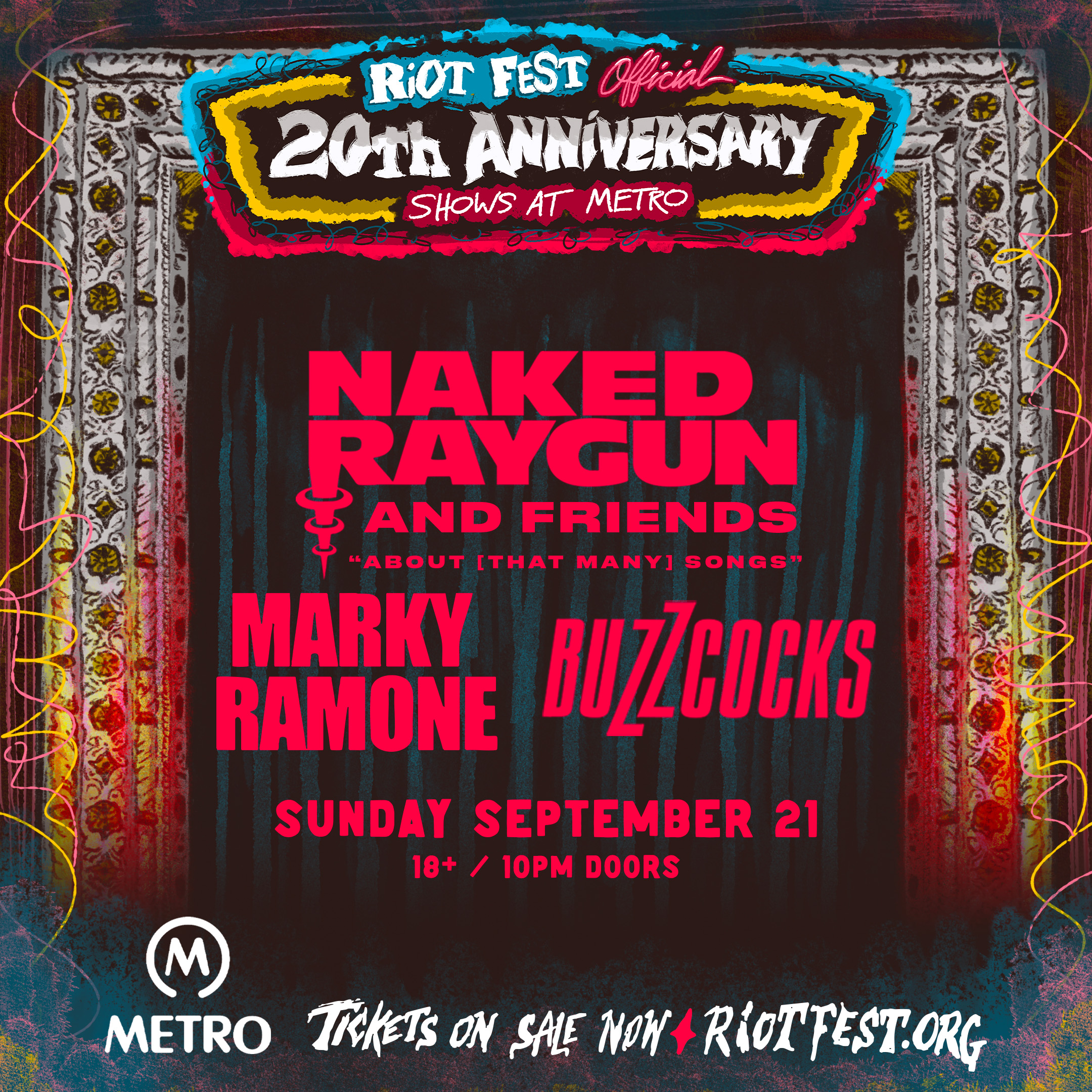 Naked Raygun + Marky Ramone + Buzzcocks