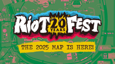 The Riot Fest 2025 Map Is Here