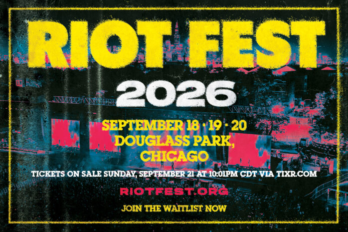 Riot Fest 2026. On Sale Now.