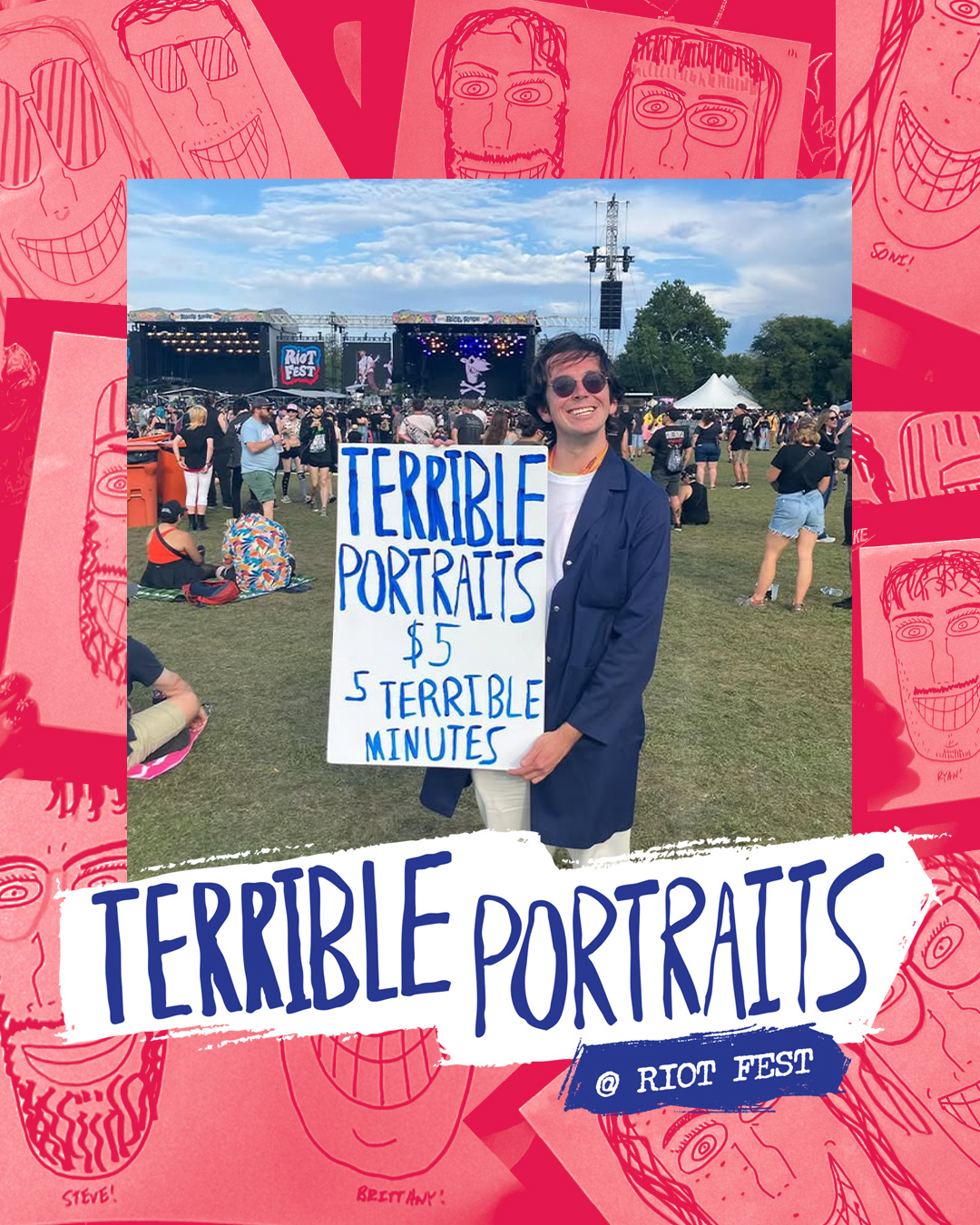 2025 Photo Gallery: Terrible Portraits at Riot Fest - Riot Fest
