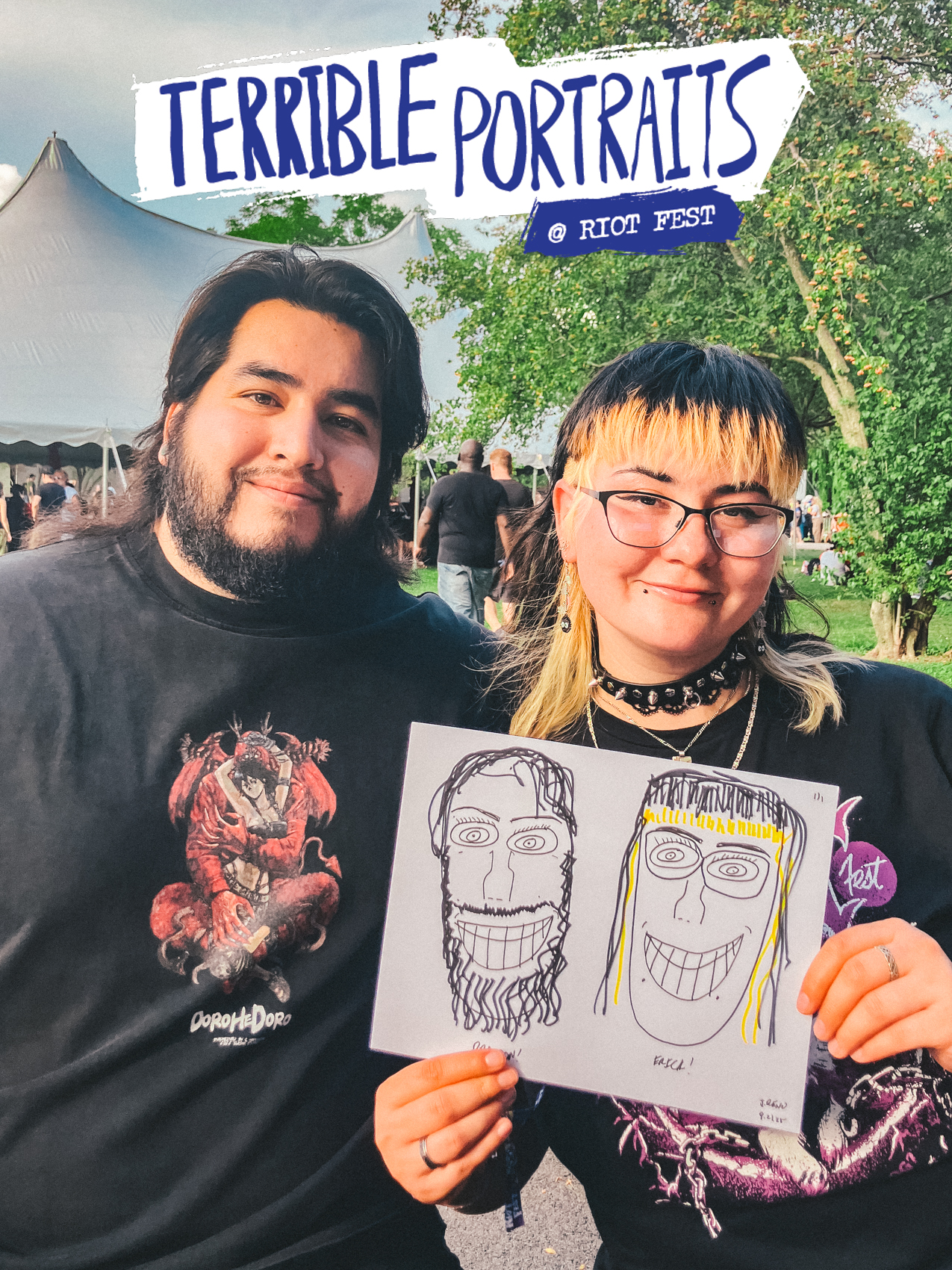 2025 Photo Gallery: Terrible Portraits at Riot Fest - Riot Fest