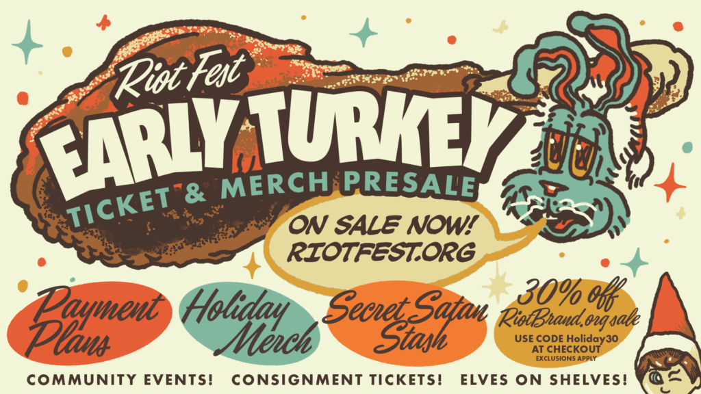 2026 Early Turkey Ticket + Merch Presale On Sale Now!