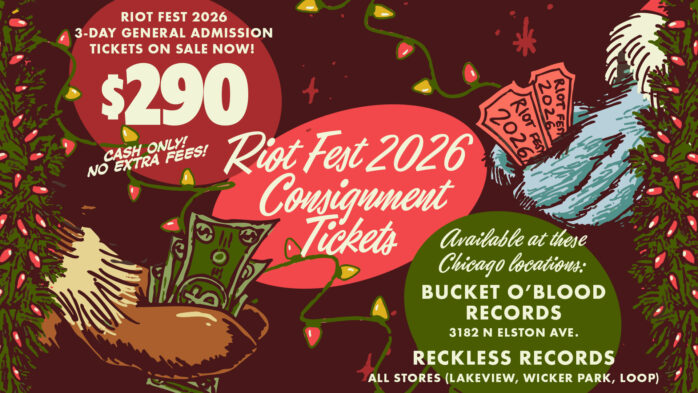Get 2026 Riot Fest Tickets In-Person at our Consignment Locations