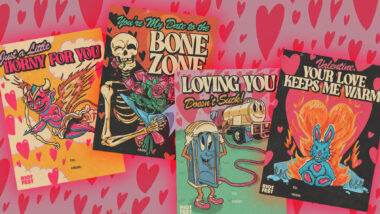 Riot Fest 2026 Printable Valentine’s Day Cards