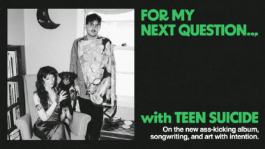 For My Next Question… with Teen Suicide