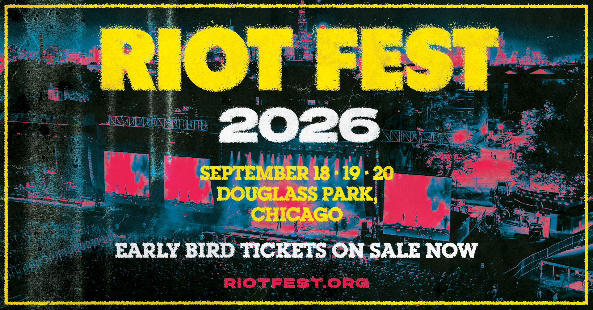 2026 Riot Fest Tickets
