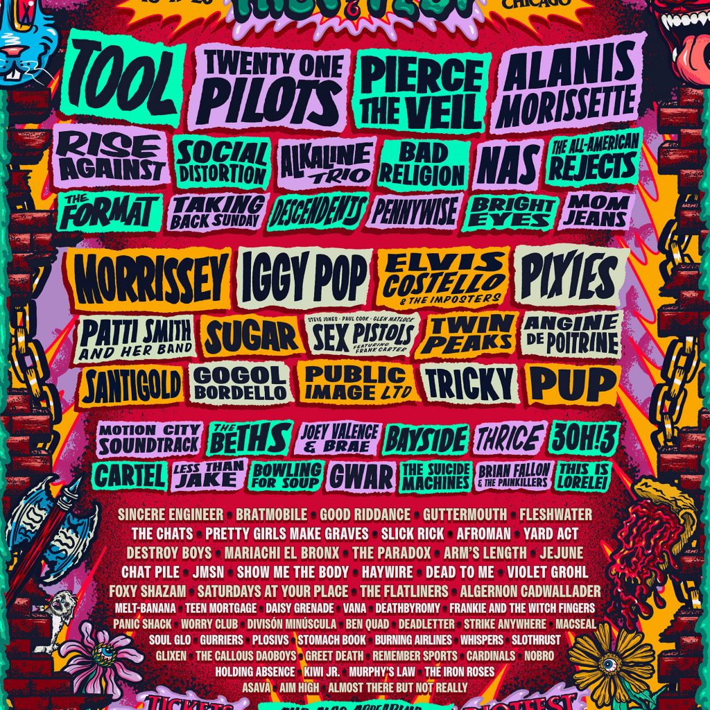 The Riot Fest 2026 Lineup is here!