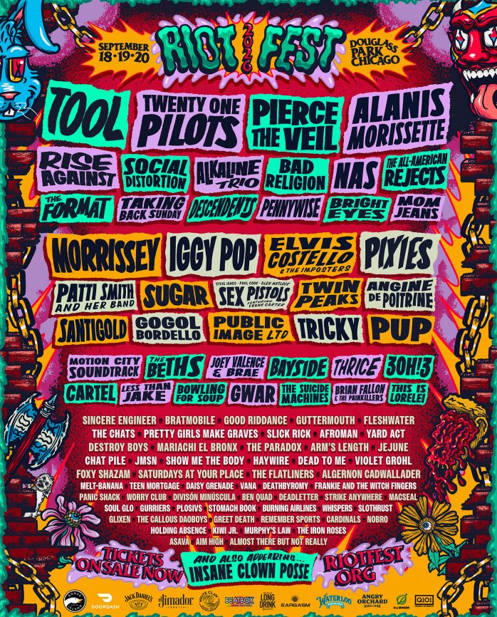 The Riot Fest 2026 Lineup is here!
