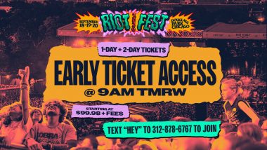 Sign Up for Early Ticket Access & Tickets On Sale Tomorrow