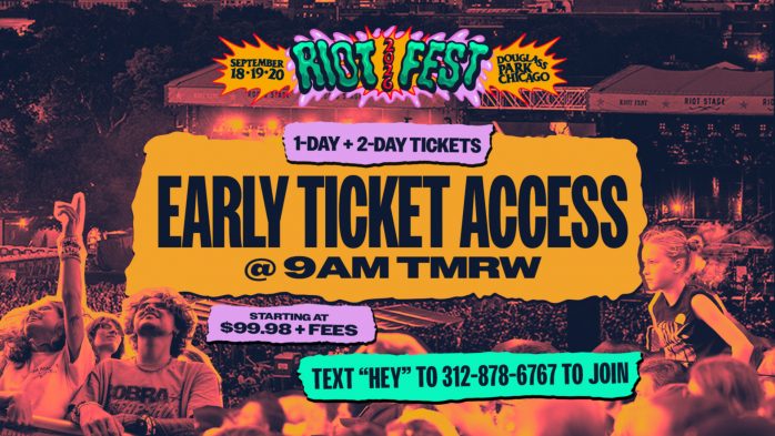 Sign Up for Early Ticket Access & Tickets On Sale Tomorrow