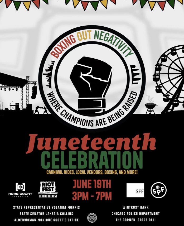 Boxing Out Negativity Juneteenth Street Fest