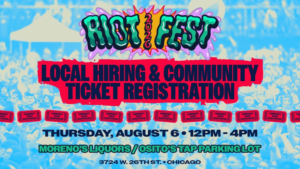 Local Hiring & Community Ticket Registration: August 6th