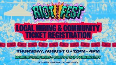 Local Hiring & Community Ticket Registration: August 6th