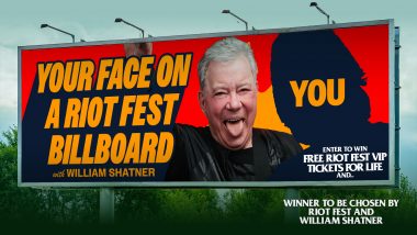 Your Face on a Billboard With William Shatner — Enter To Win!