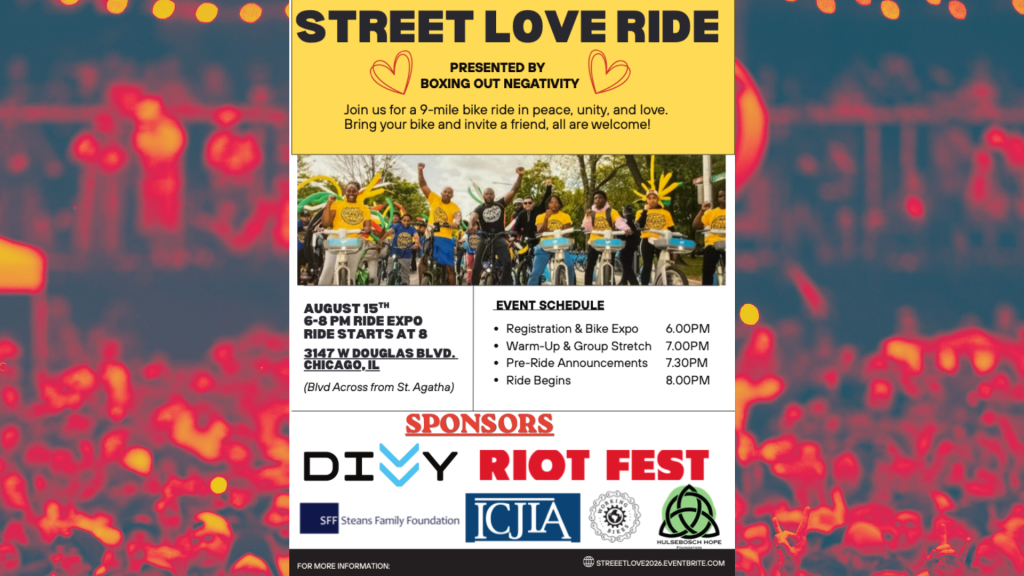 Street Love Ride with Boxing Out Negativity – Local Hiring & Community Ticket Registration