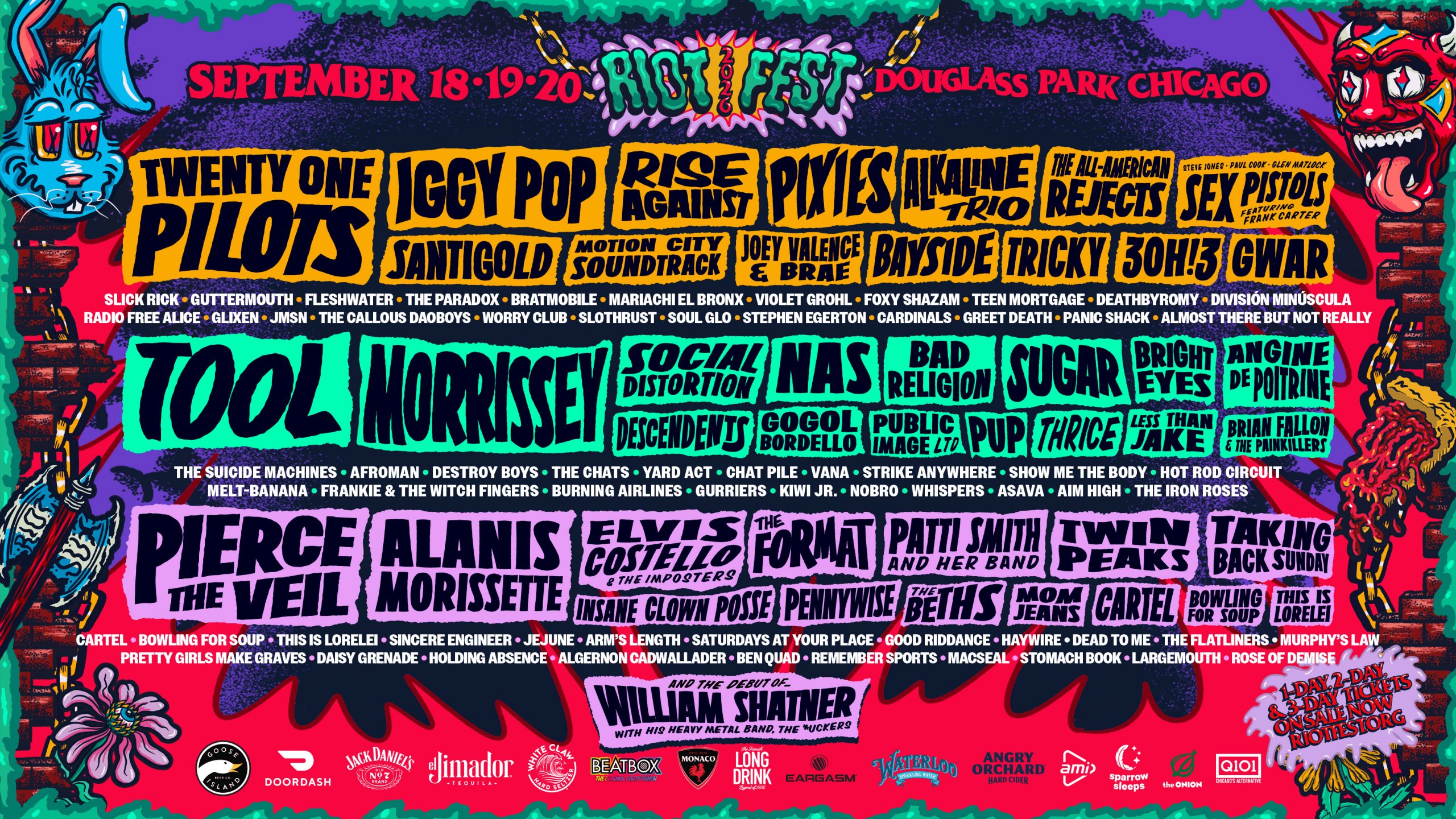 Riot Fest artwork