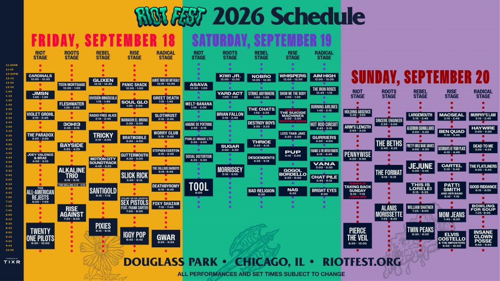 UPDATED SUNDAY SCHEDULE