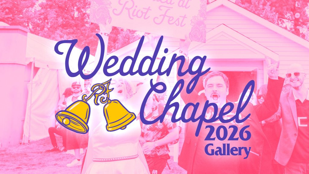Gallery: The Couples Who Got Married at Riot Fest 2026