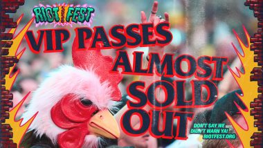 Riot Fest 2026 VIP Passes are Almost Sold Out
