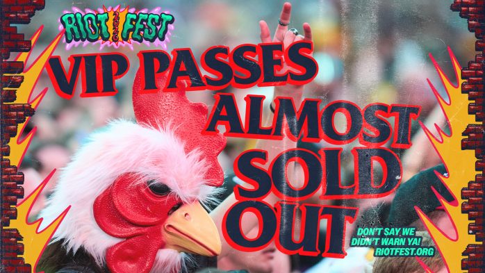 Riot Fest 2026 VIP Passes are Almost Sold Out