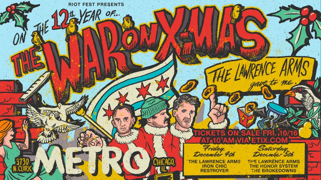 The Lawrence Arms 12th Annual War on X-Mas
